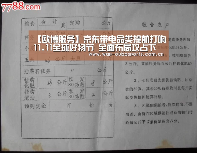 【欧博服务】京东带电品类提前打响11.11全球好物节 全面布局攻占下沉新兴市场(图2) 欧博游戏